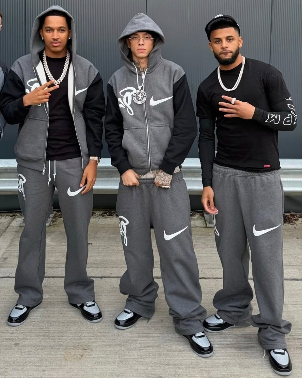 NIKE X SYNA WORLD SWOOSH ZIP UP HOODIE