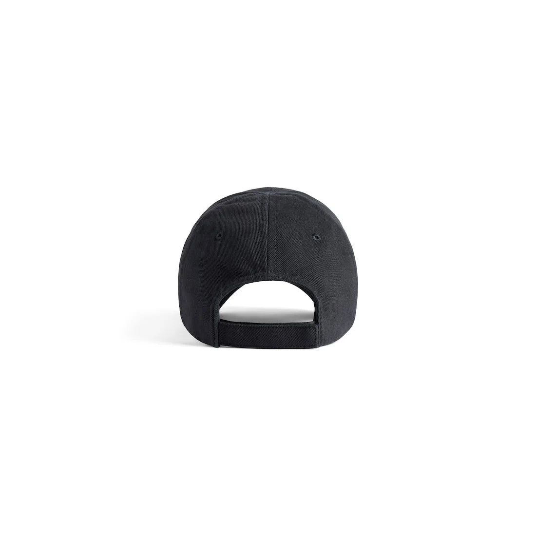 BALENCIAGA I SCHOLL CAP IN BLACK FADED