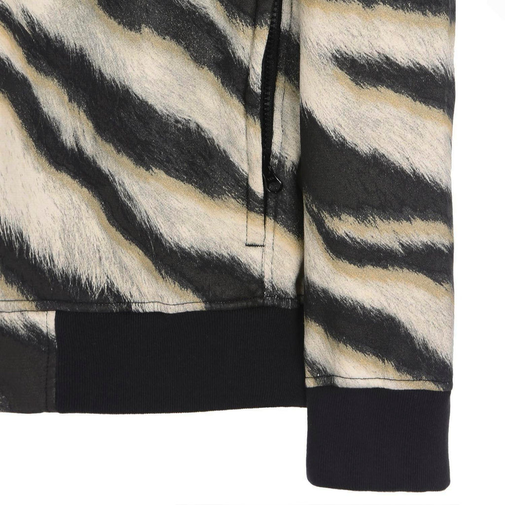 STONE ISLAND ZEBRA PRINT HOODED JACKET
