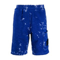STONE ISLAND OFF DYE SHORTS IN BLUE