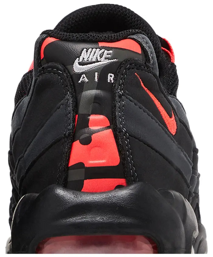 NIKE AIR MAX 95 'BLACK LASER CRIMSON'