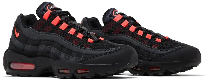 NIKE AIR MAX 95 'BLACK LASER CRIMSON'