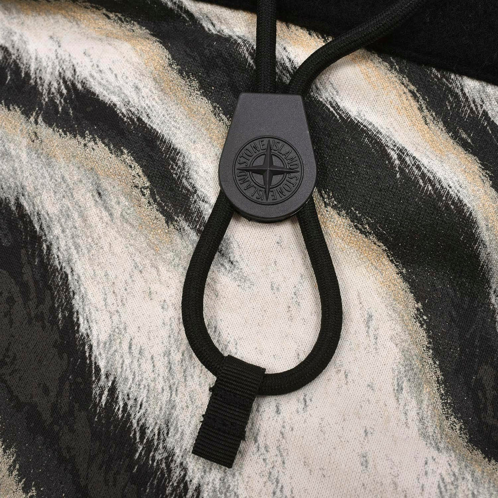 STONE ISLAND ZEBRA PRINT HOODED JACKET
