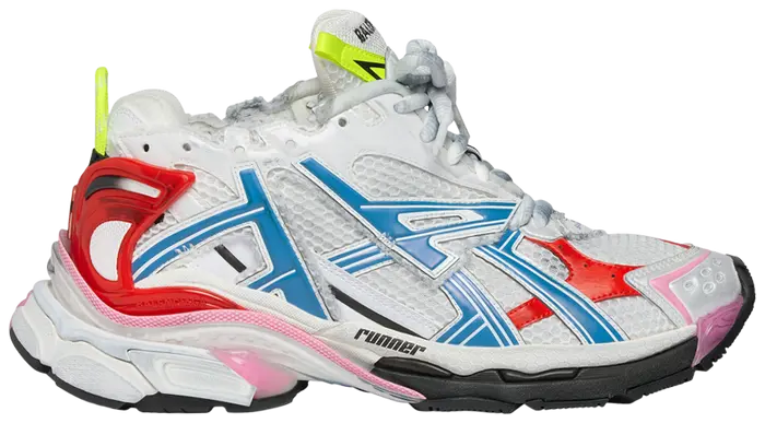 BALENCIAGA RUNNER SNEAKER IN 'WHITE MULTI-COLOR'