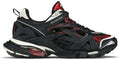 BALENCIAGA TRACK.2 TRAINER 'BLACK BURGUNDY'