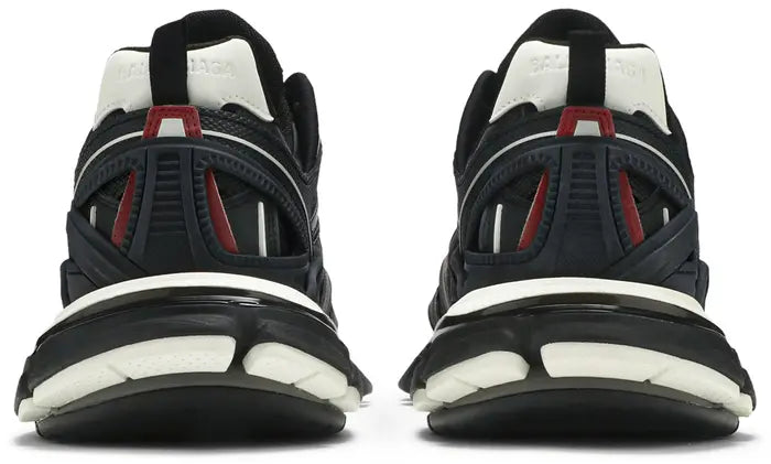 BALENCIAGA TRACK.2 TRAINER 'BLACK BURGUNDY'