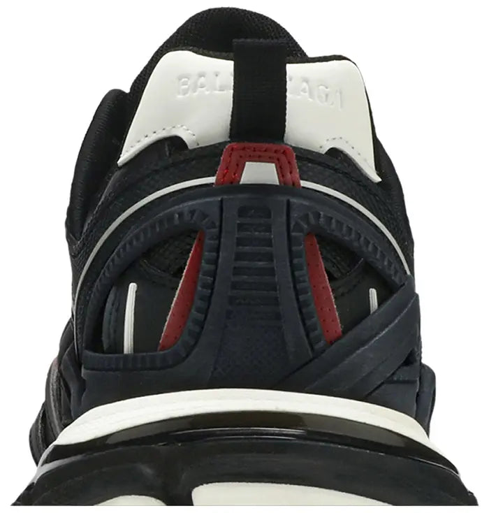 BALENCIAGA TRACK.2 TRAINER 'BLACK BURGUNDY'