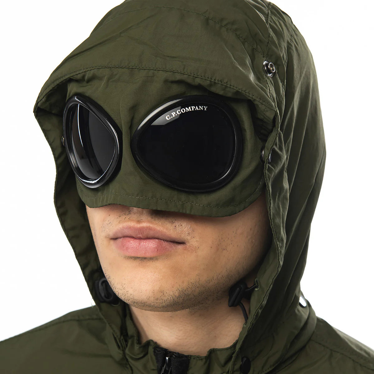 C.P. COMPANY JACKET WITH POCKET KHAKI