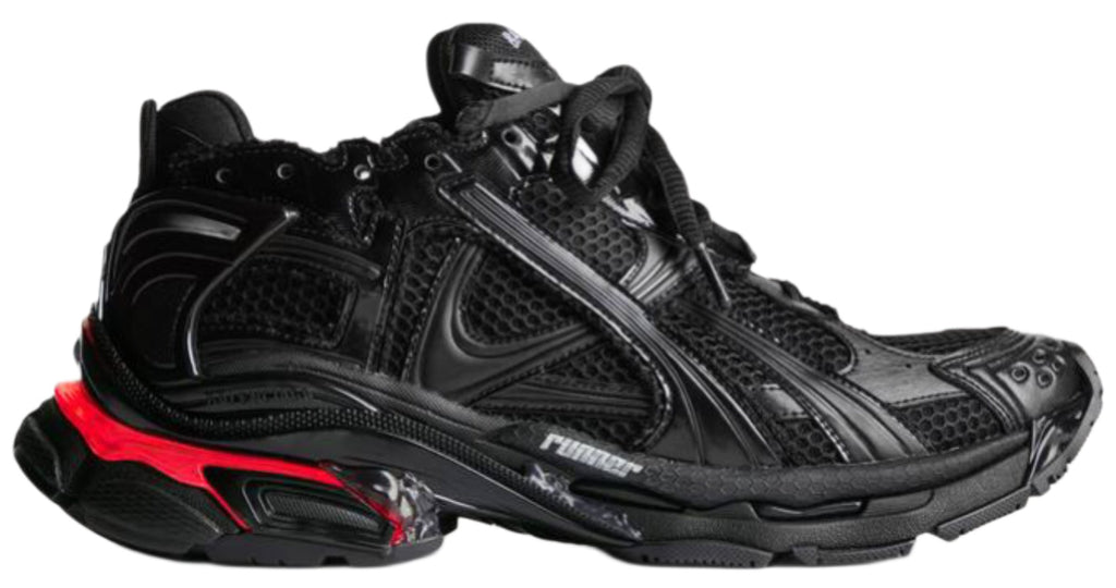 BALENCIAGA RUNNER LED SNEAKER IN BLACK