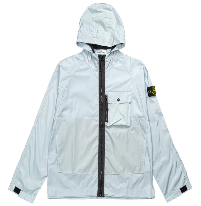 STONE ISLAND MICRO REPS JACKET AQUA GREY