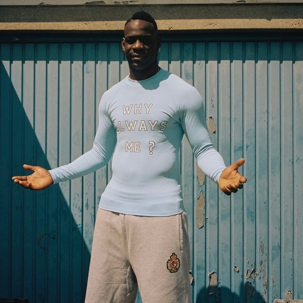 CORTEIZ WHY ALWAYS ME COMPRESSION TOP “POWDER BLUE”