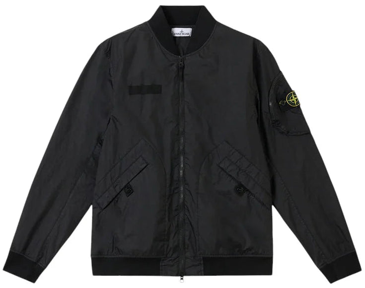 STONE ISLAND 25FW MEMBRANA 3L TC BOMBER JACKET BLACK