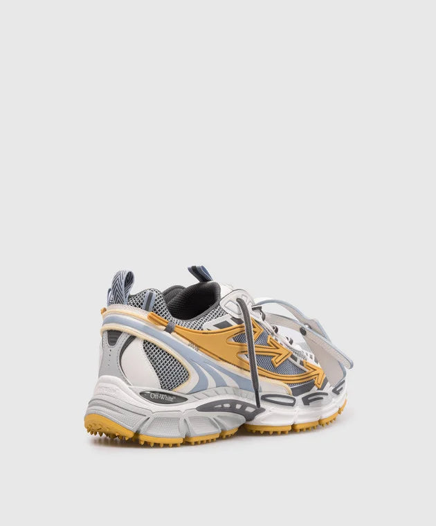 OFF-WHITE BE RIGHT BACK IN YELLOW/GREY