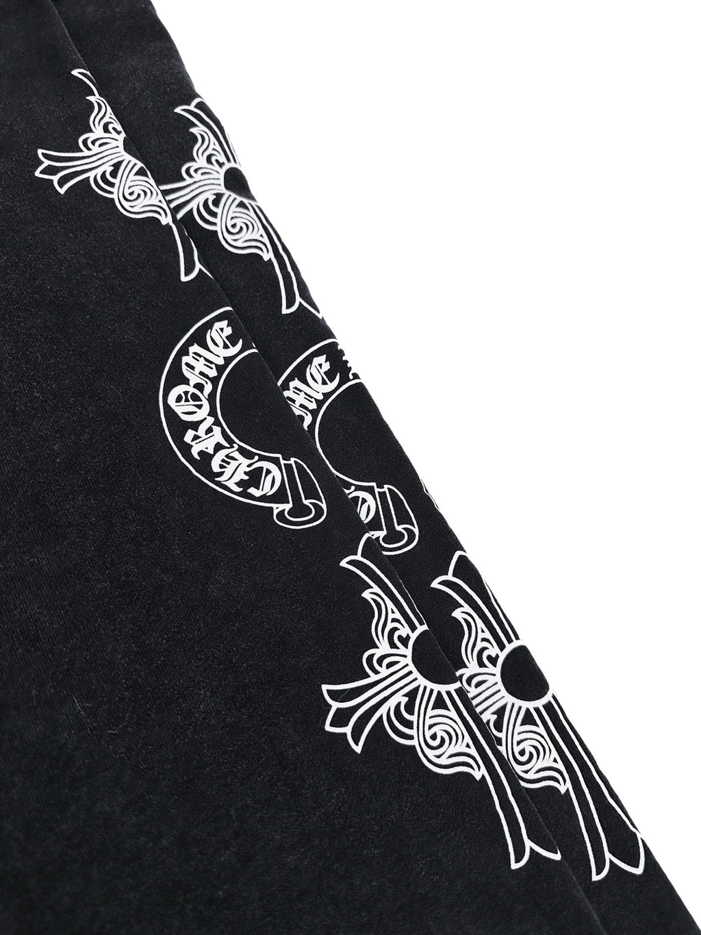 CHROME HEARTS LOGO WASHED ANTIQUE HOODIE