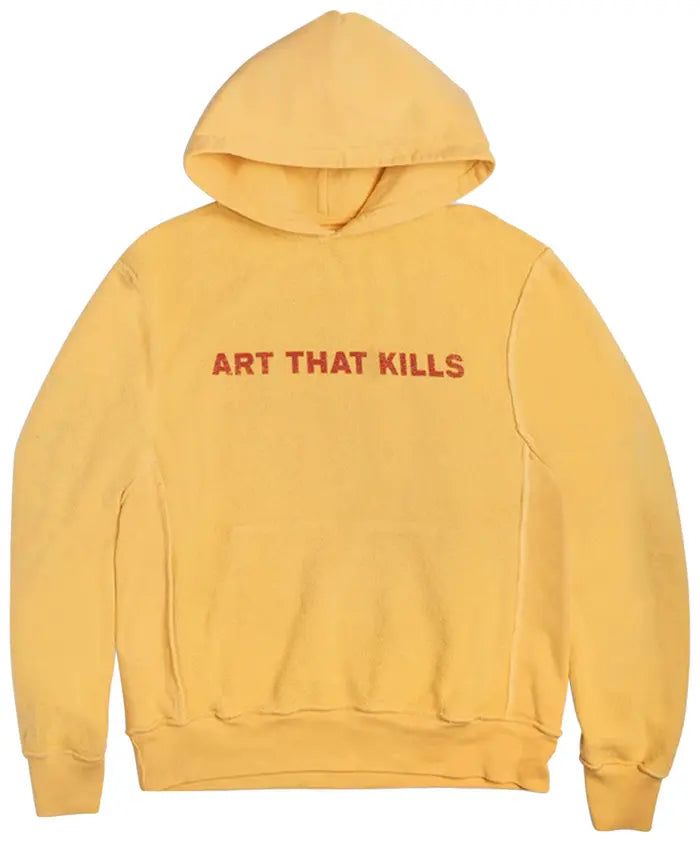 GALLERY DEPT. ART THAT KILLS REVERSIBLE HOODIE 'GOLD'