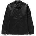 STONE ISLAND GHOST PIECES OVERSHIRT IN BLACK