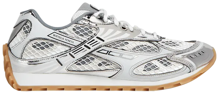 BOTTEGA VENETA ORBIT SNEAKER 'WHITE SILVER'
