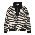 STONE ISLAND ZEBRA PRINT HOODED JACKET