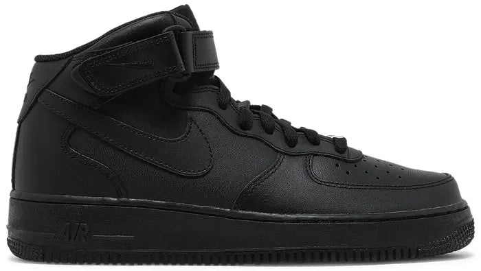 NIKE AIR FORCE 1 MID '07 'TRIPLE BLACK'