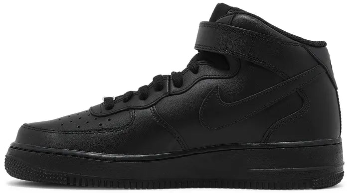 NIKE AIR FORCE 1 MID '07 'TRIPLE BLACK'