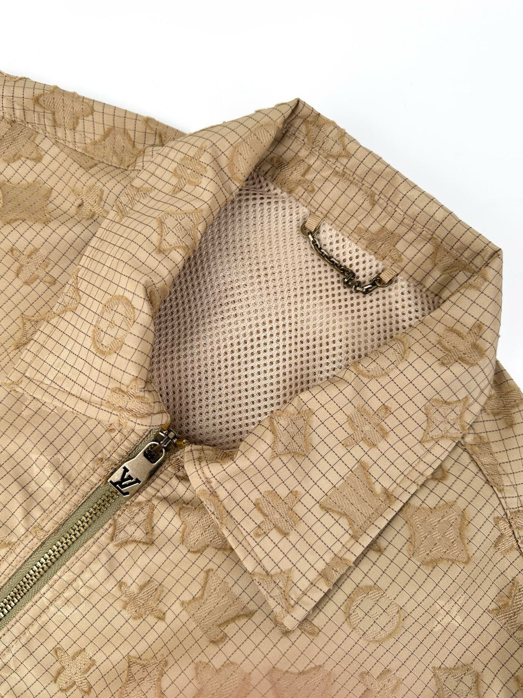 LOUIS VUITTON MONOGRAM RIPSTOP ZIPPERED OVERSHIRT