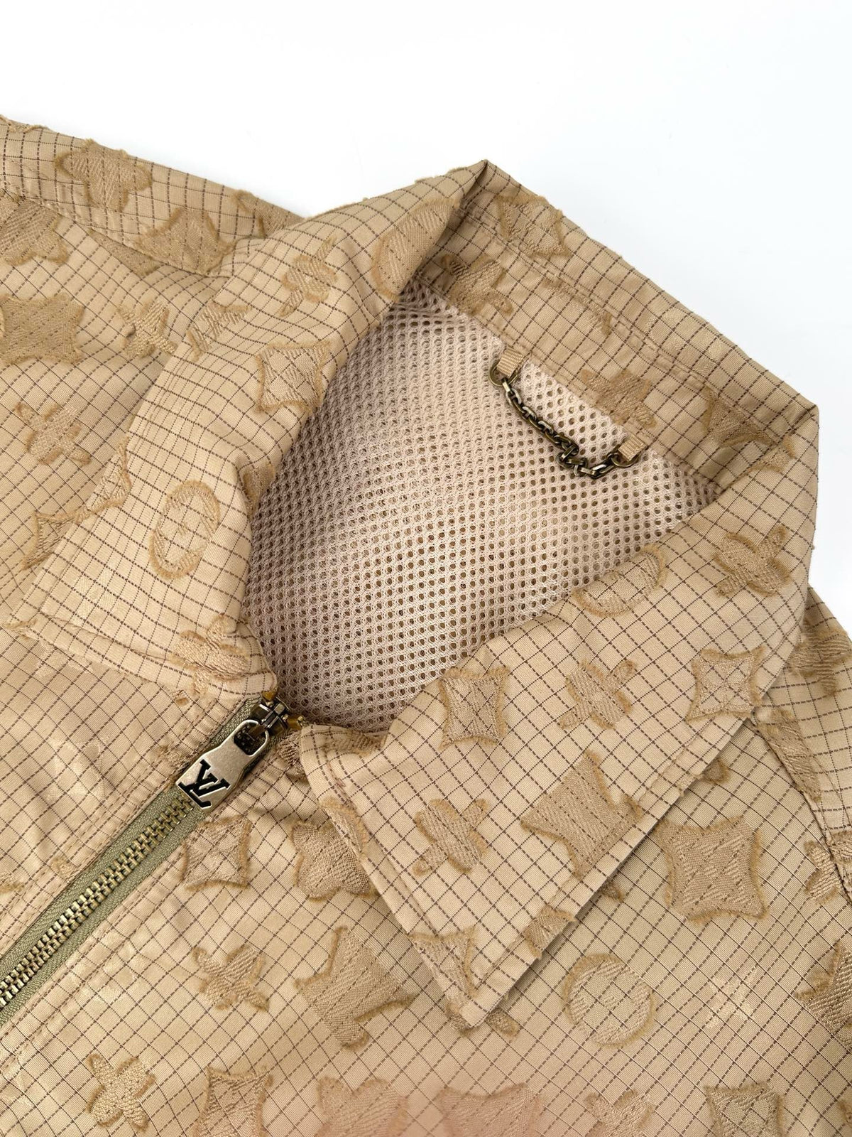 LOUIS VUITTON MONOGRAM RIPSTOP ZIPPERED OVERSHIRT