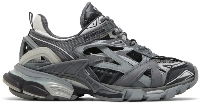 BALENCIAGA TRACK 2.0 TRAINER SNEAKER IN GREY/BLACK