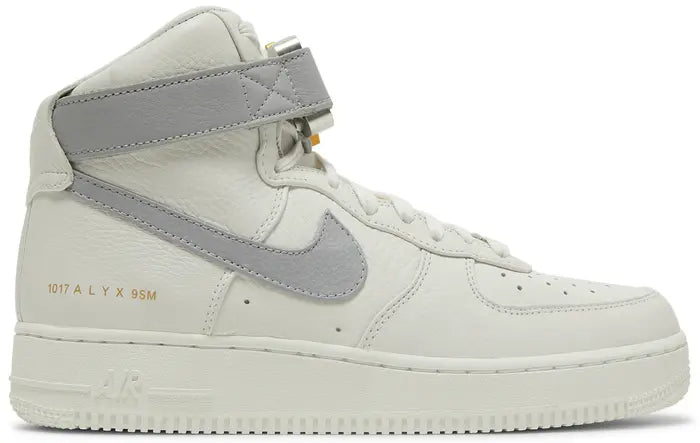 1017 ALYX 9SM X NIKE AIR FORCE 1 HIGH “WHITE WOLF GREY”