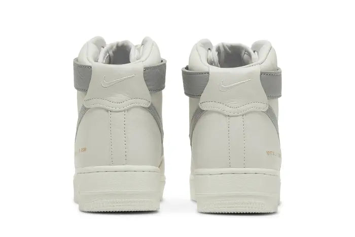 1017 ALYX 9SM X NIKE AIR FORCE 1 HIGH “WHITE WOLF GREY”
