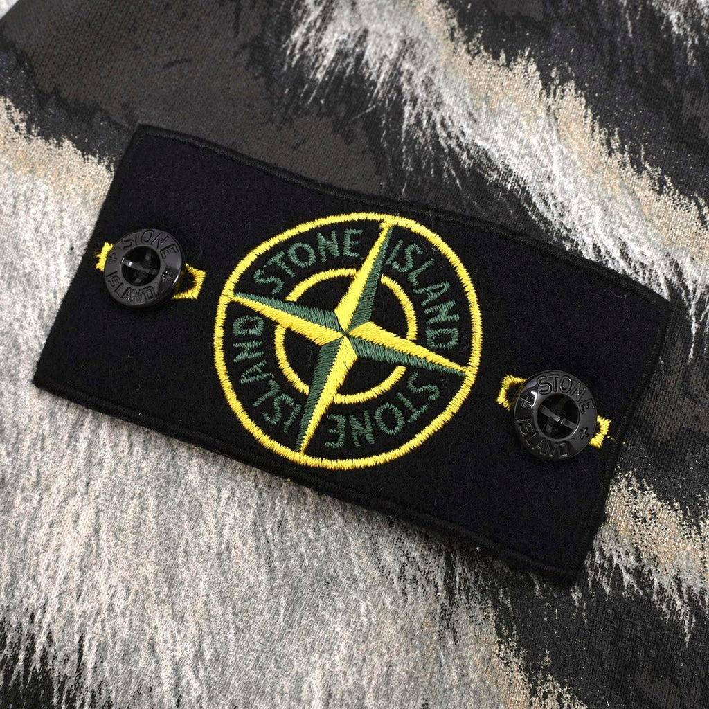 STONE ISLAND ZEBRA PRINT HOODED JACKET