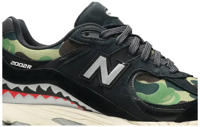 BAPE X NEW BALANCE 2002R 'APES TOGETHER STRONG - BLACK CAMO'