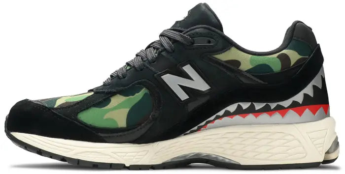 BAPE X NEW BALANCE 2002R 'APES TOGETHER STRONG - BLACK CAMO'