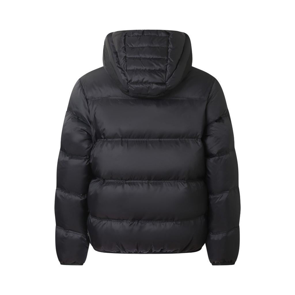 MONCLER POITEVIN HOODED SHORT DOWN JACKET
