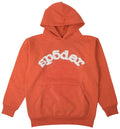 SP5DER LOGO HOODIE SWEATSHIRT 'ORANGE'