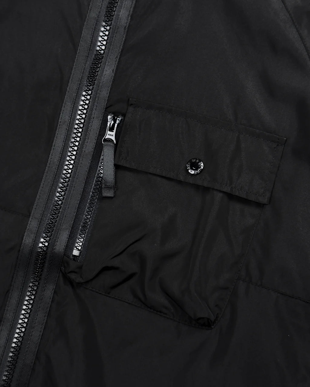 STONE ISLAND MICRO REPS JACKET BLACK