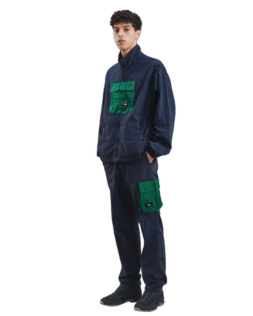 PATTA X C.P. COMPANY M.T.T.N. TRACKSUIT TOP TOTAL ECLIPSE