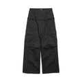 BALENCIAGA CUT-UP CARGO PANTS IN BLACK