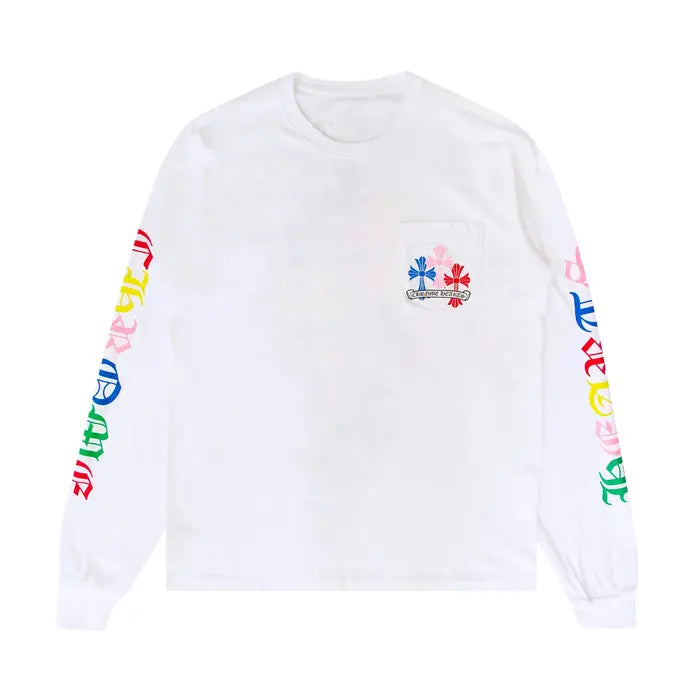CHROME HEARTS MULTICOLOR LONG-SLEEVE “WHITE”