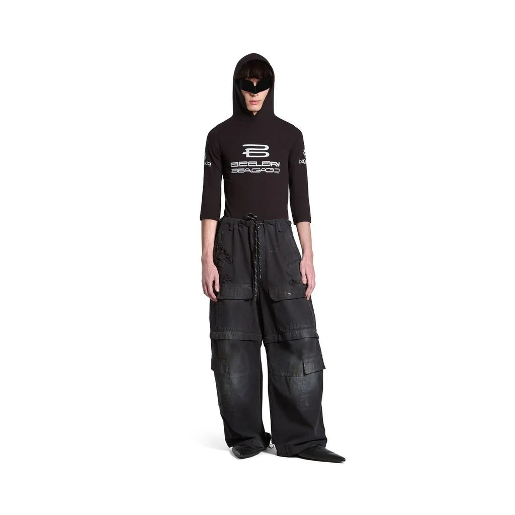 BALENCIAGA LARGE CARGO PANTS 'BLACK'