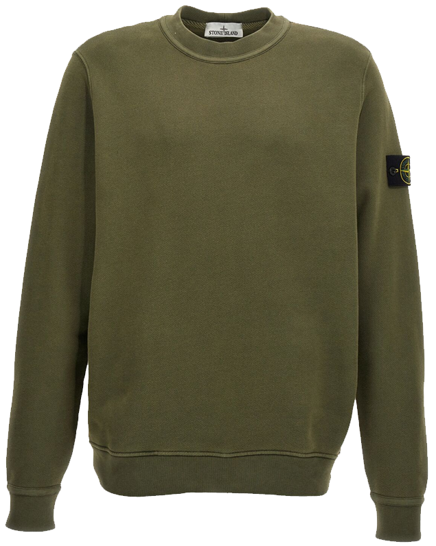STONE ISLAND SWEATSHIRT IN KHAKI