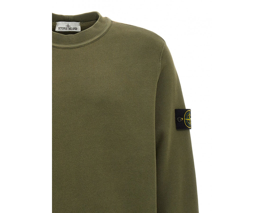 STONE ISLAND SWEATSHIRT IN KHAKI