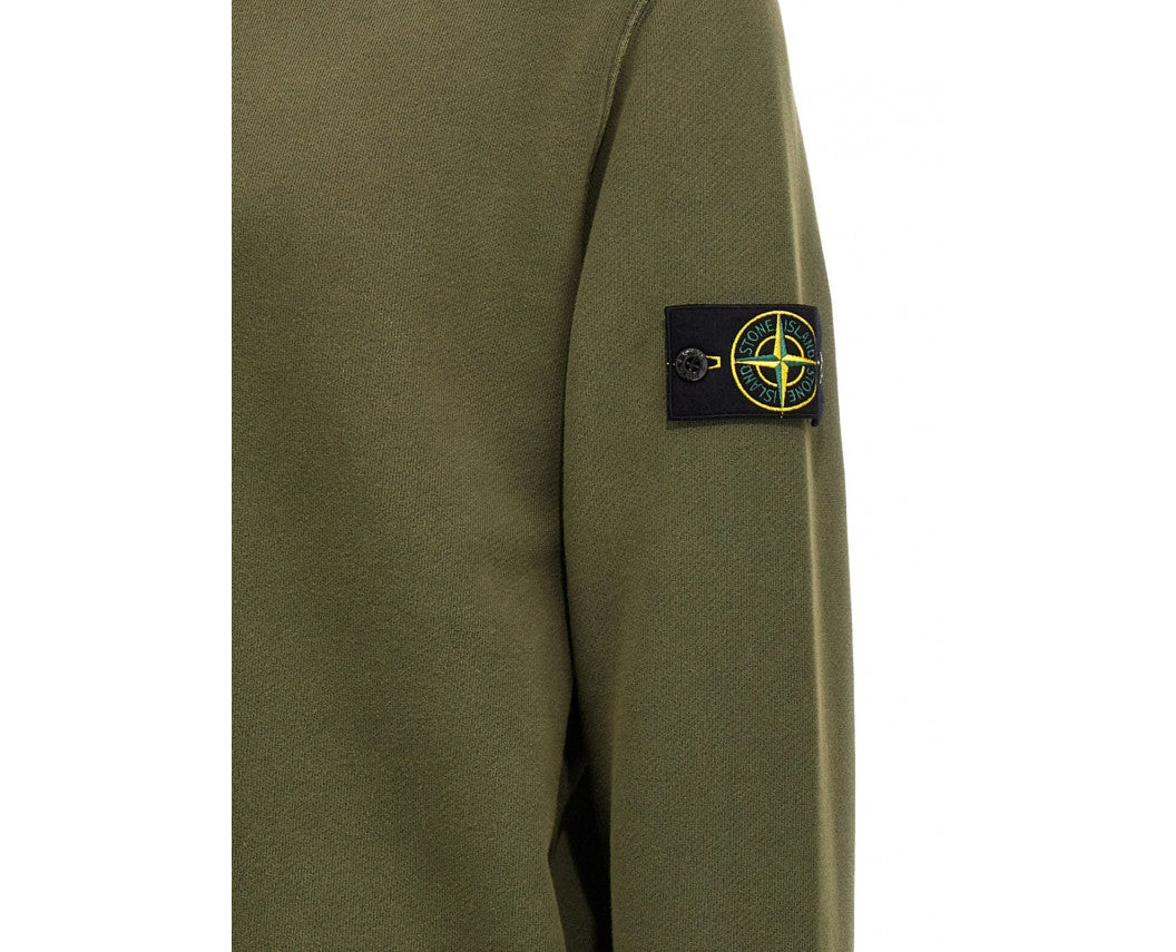 STONE ISLAND SWEATSHIRT IN KHAKI