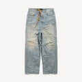 BALENCIAGA BAGGY PANTS IN LIGHT BLUE