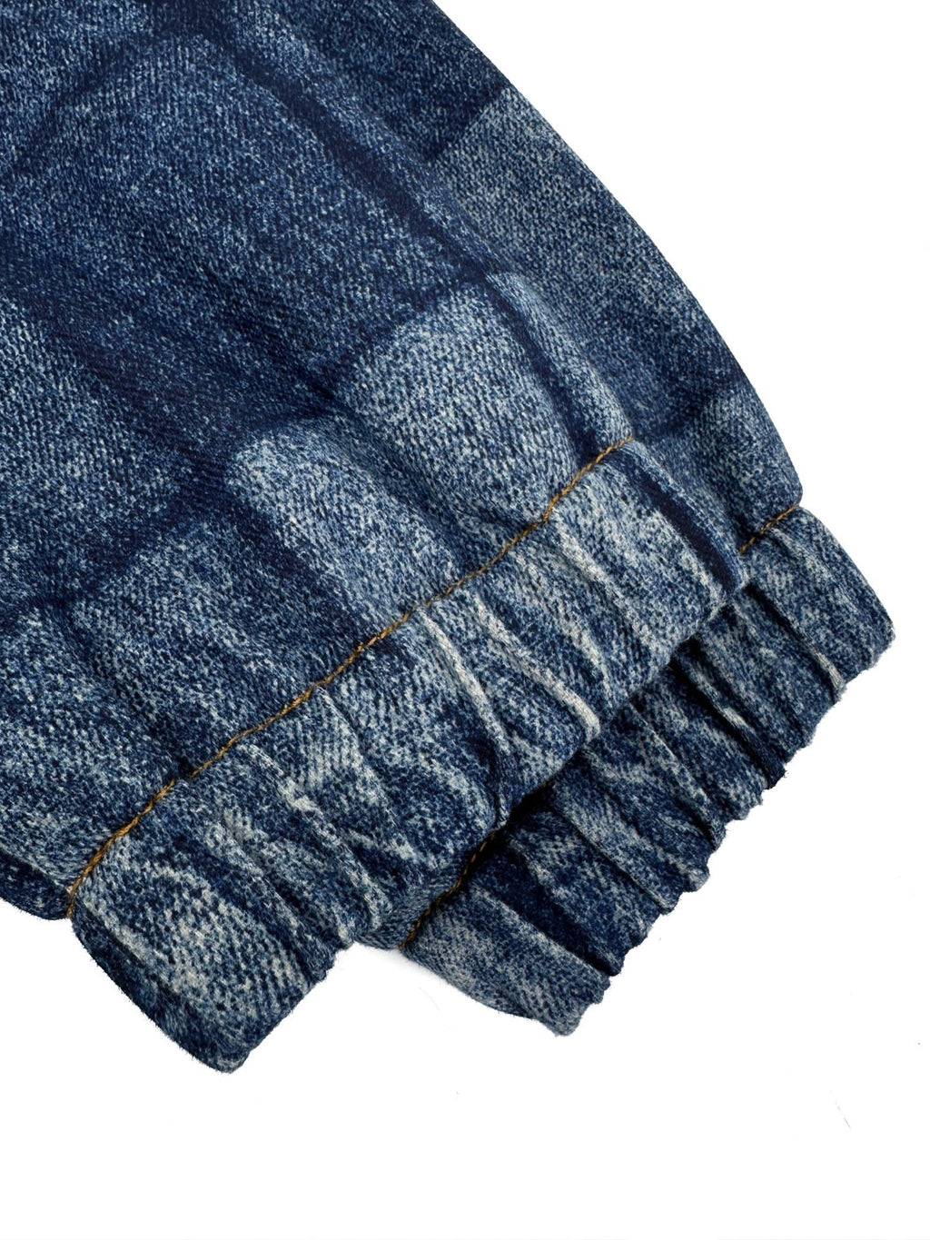 LOUIS VUITTON LASERED SIGNATURE PATCHWORK DENIM BLOUSON