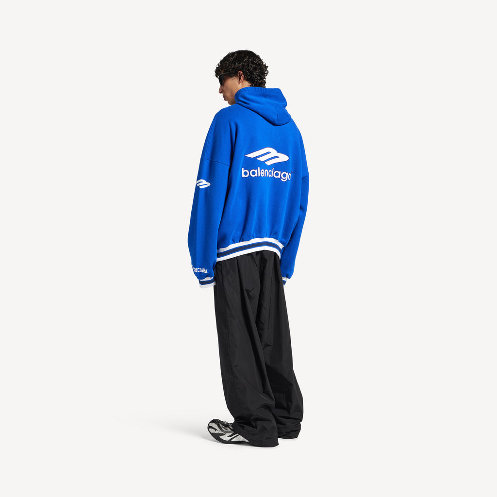 BALENCIAGA 3B FOOTBALL POLO HOODIE
