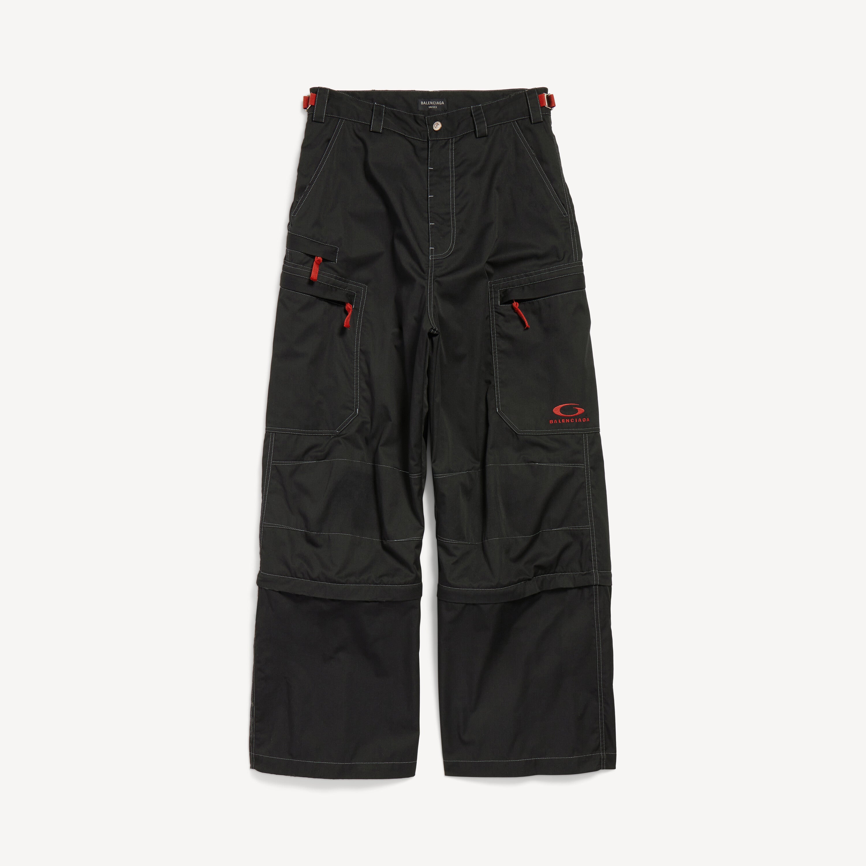 BALENCIAGA UTILITY WORK PANTS IN BLACK