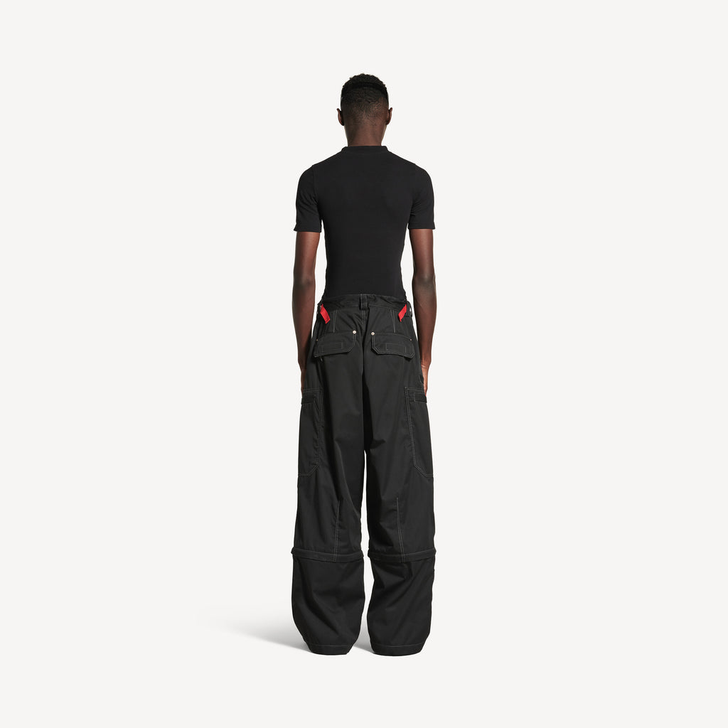 BALENCIAGA UTILITY WORK PANTS IN BLACK
