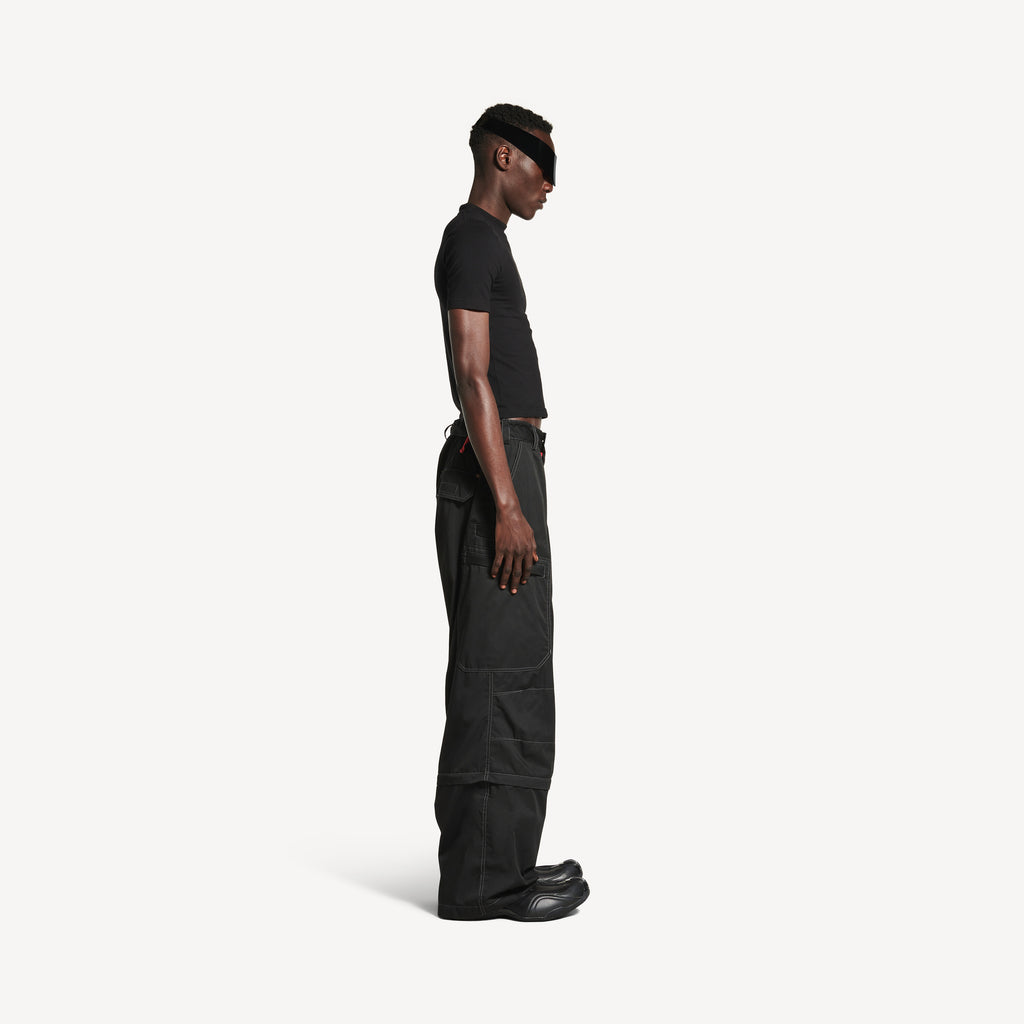 BALENCIAGA UTILITY WORK PANTS IN BLACK