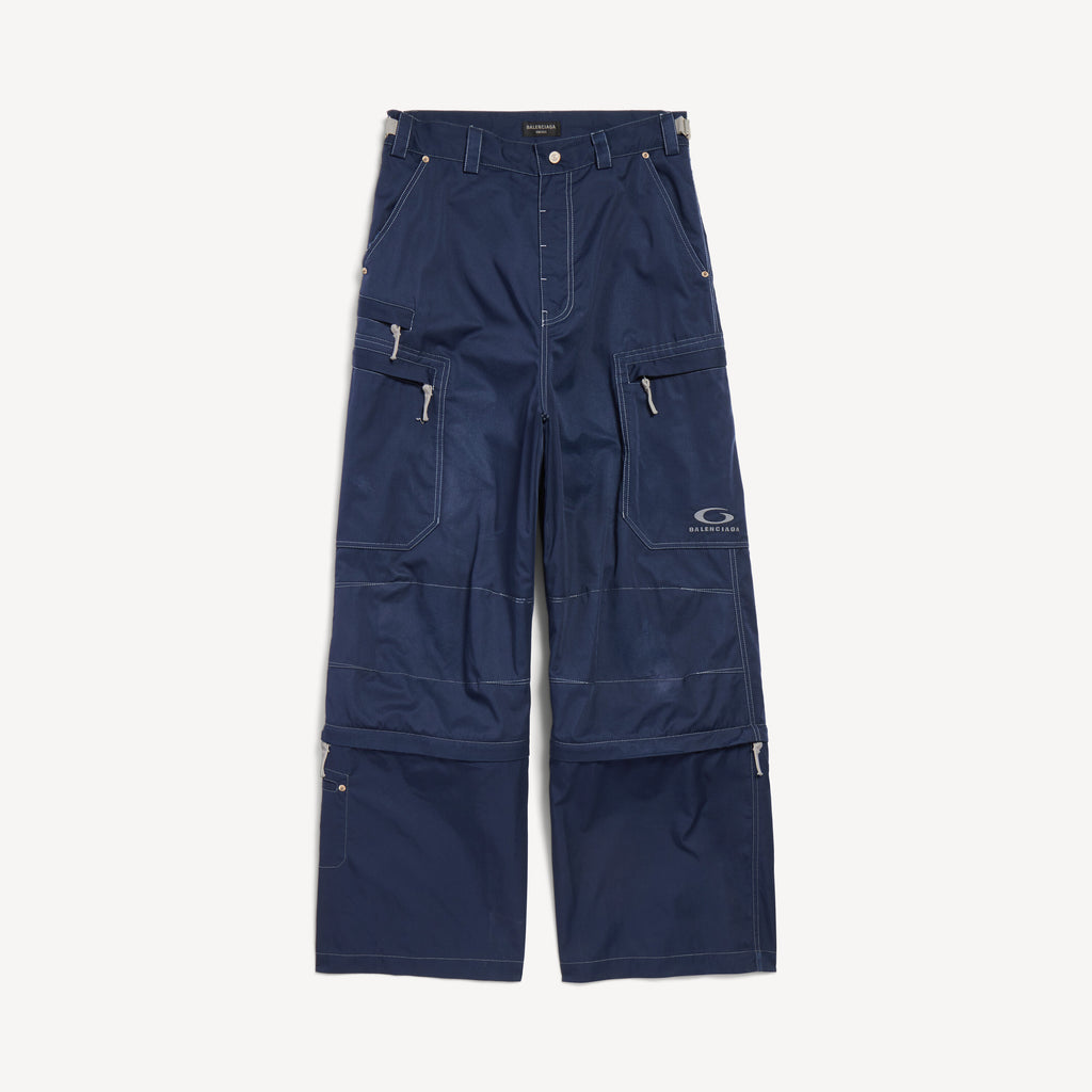 BALENCIAGA UTILITY WORK PANTS IN NAVY
