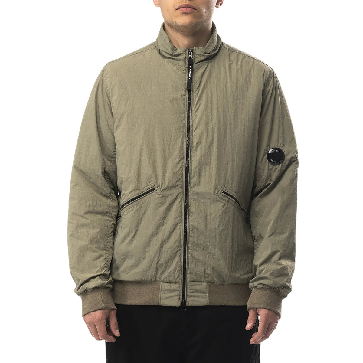 C.P. COMPANY CHROME-R JACKET IN KHAKI